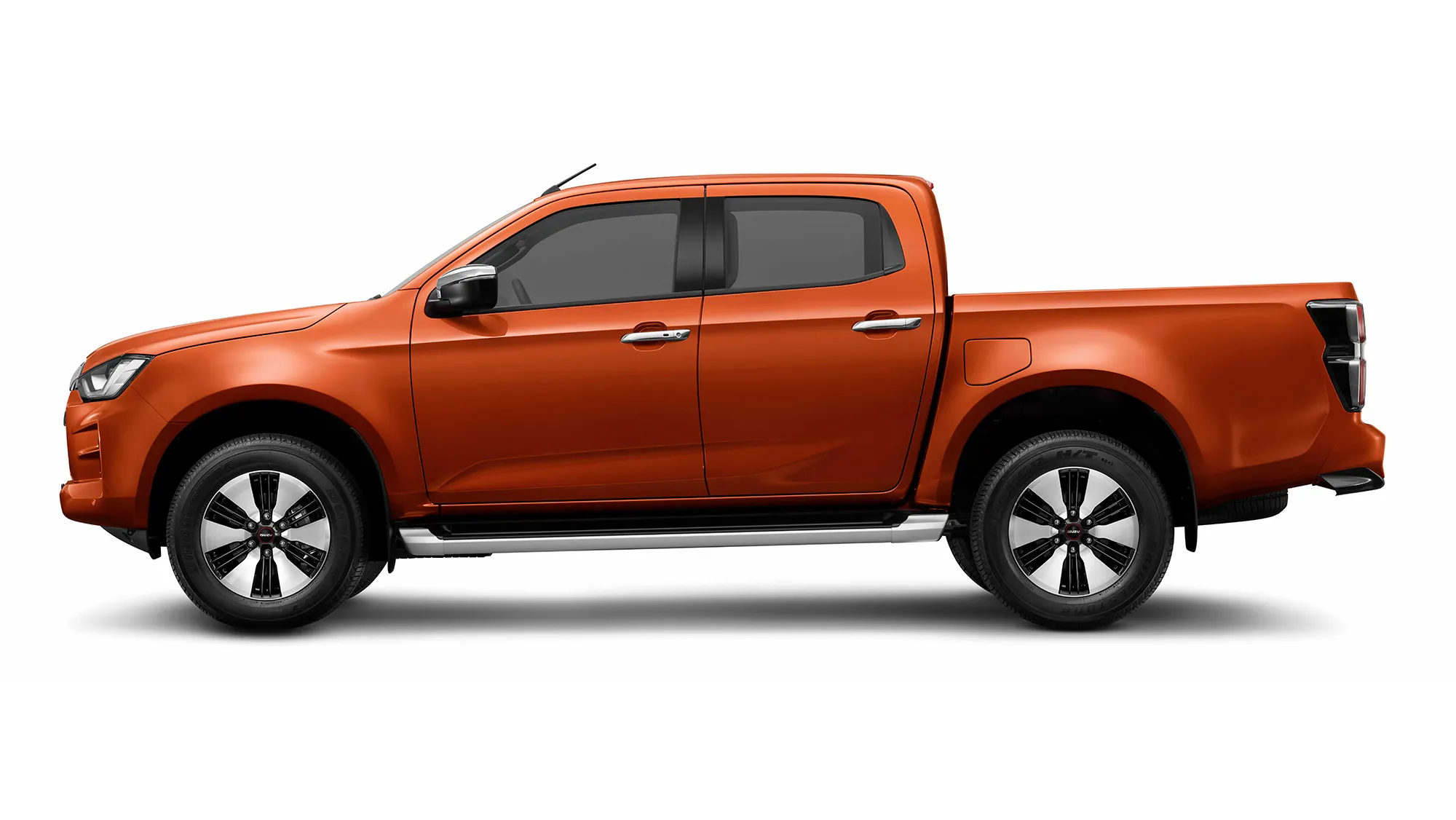 D-MAX N60F Valencia orange Metallic side